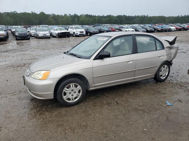 HONDA CIVIC LX 2002 1hges16542l065221