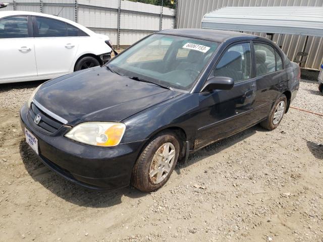 HONDA CIVIC LX 2003 1hges16543l020572