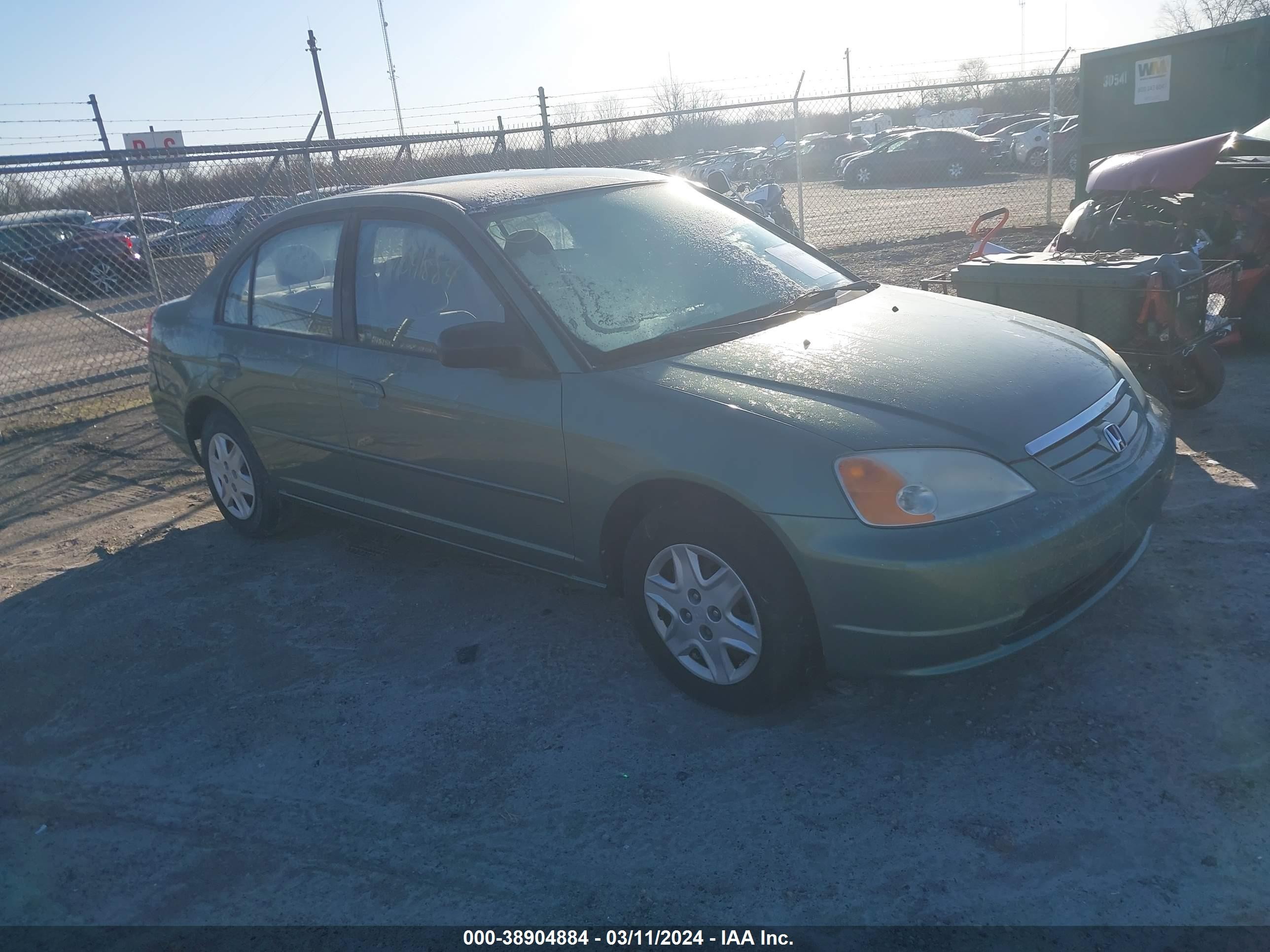 HONDA CIVIC 2003 1hges16543l034164