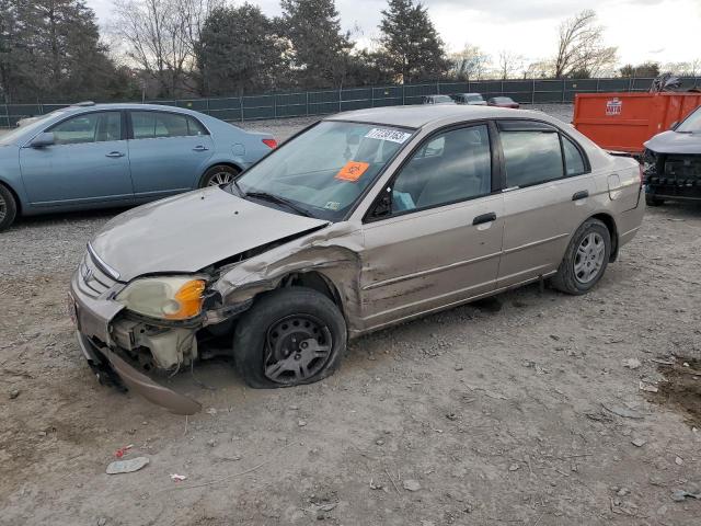 HONDA CIVIC 2001 1hges16551l066974