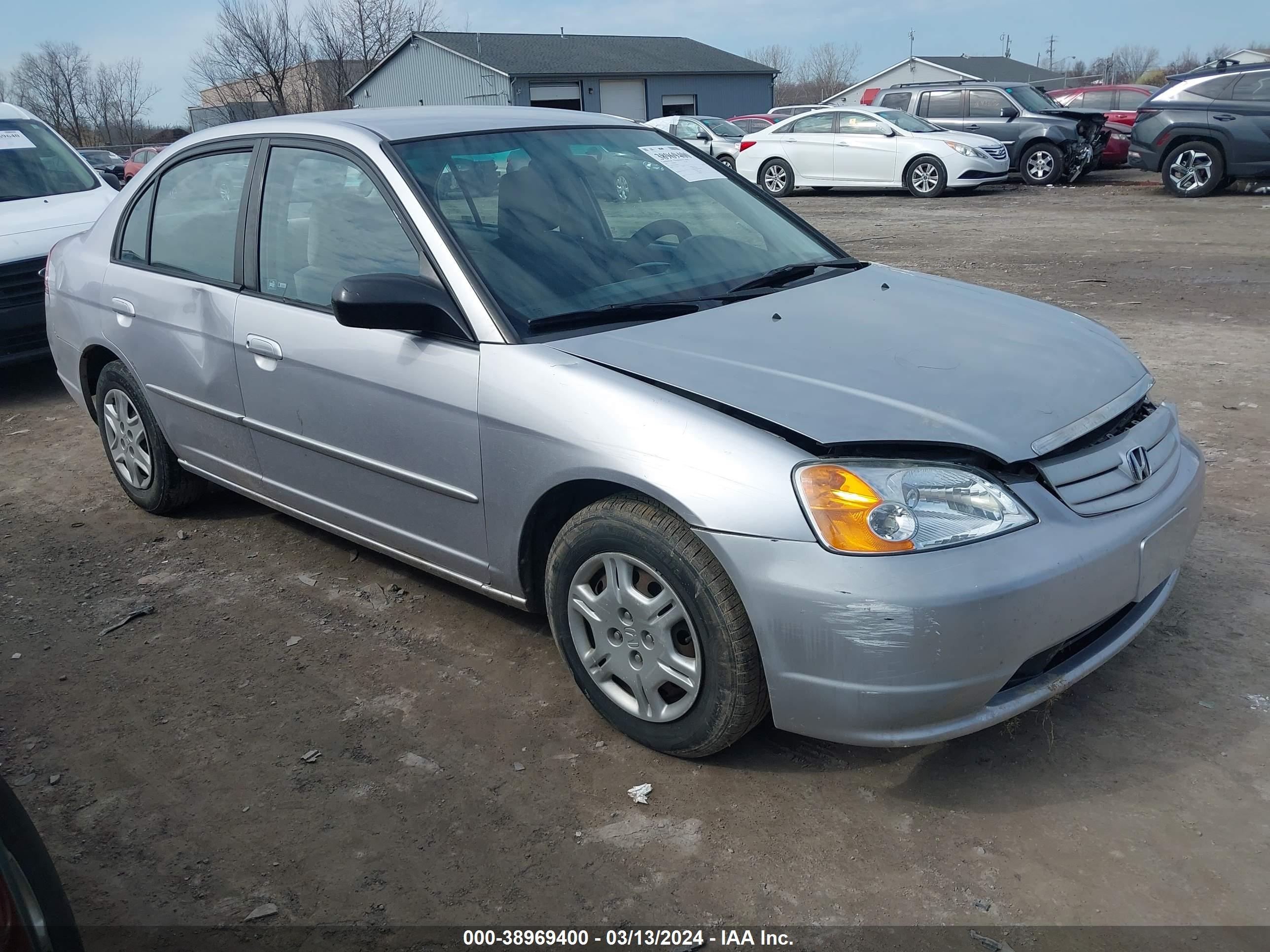 HONDA CIVIC 2002 1hges16552l050453