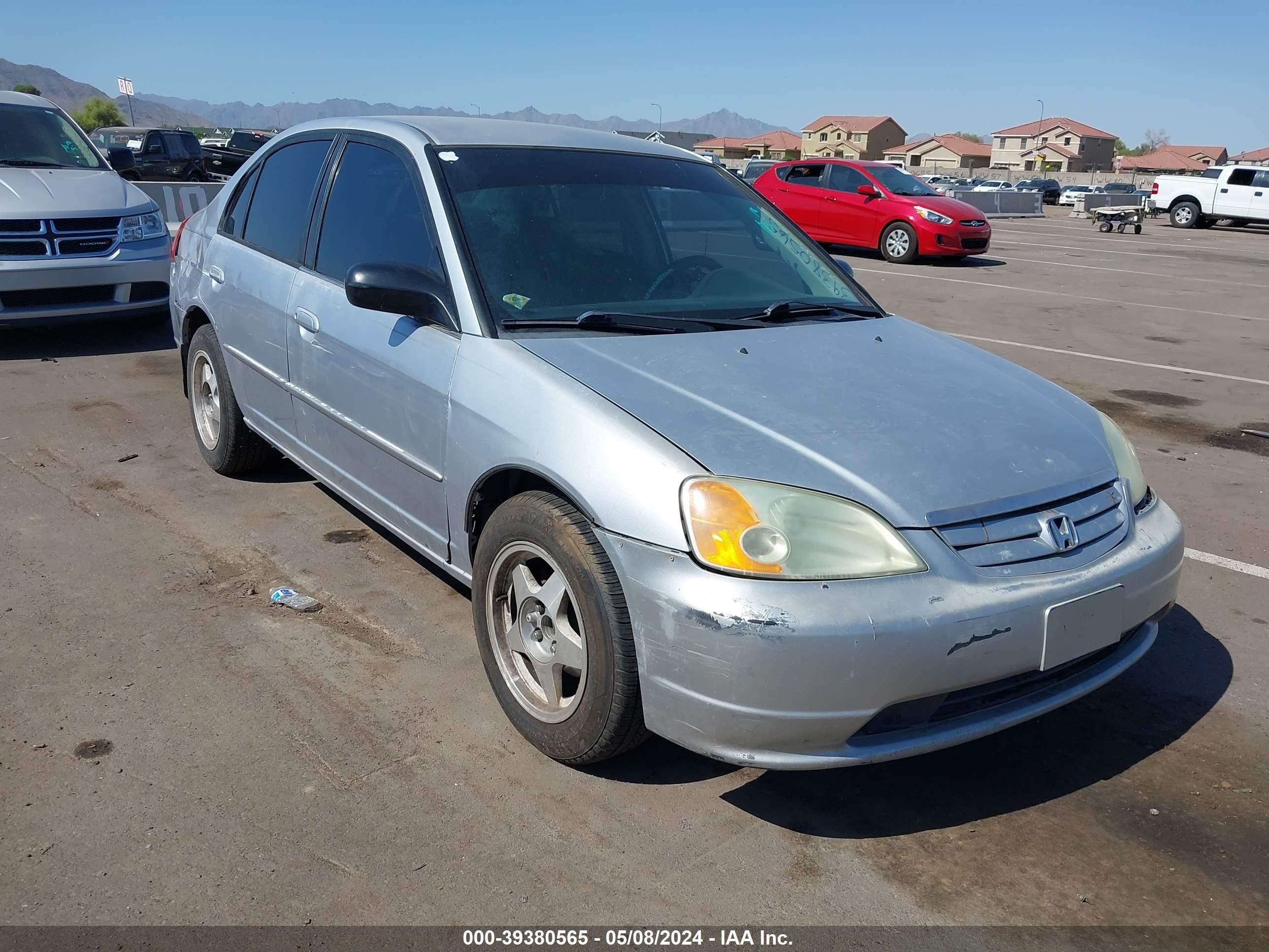 HONDA CIVIC 2001 1hges16561l069978