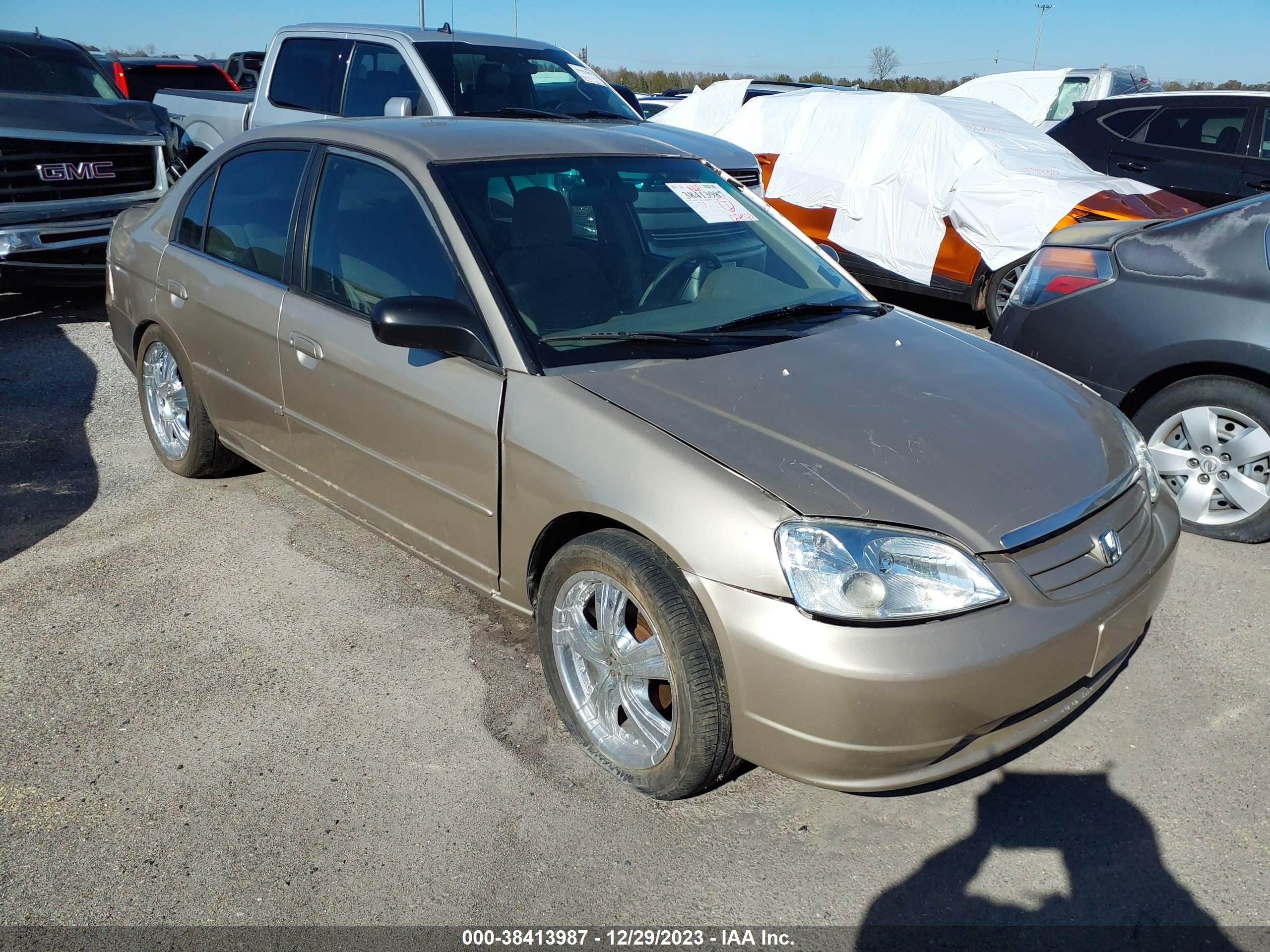 HONDA CIVIC 2002 1hges16562l071179