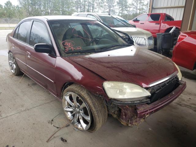 HONDA CIVIC LX 2003 1hges16563l032612