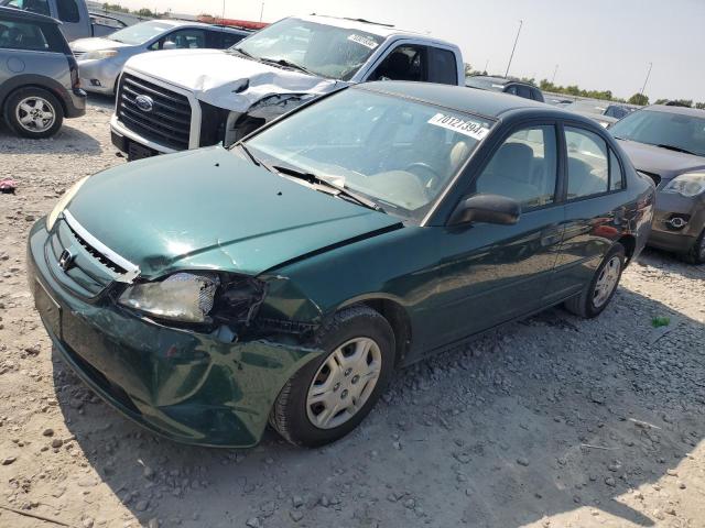 HONDA CIVIC LX 2001 1hges16571l045883