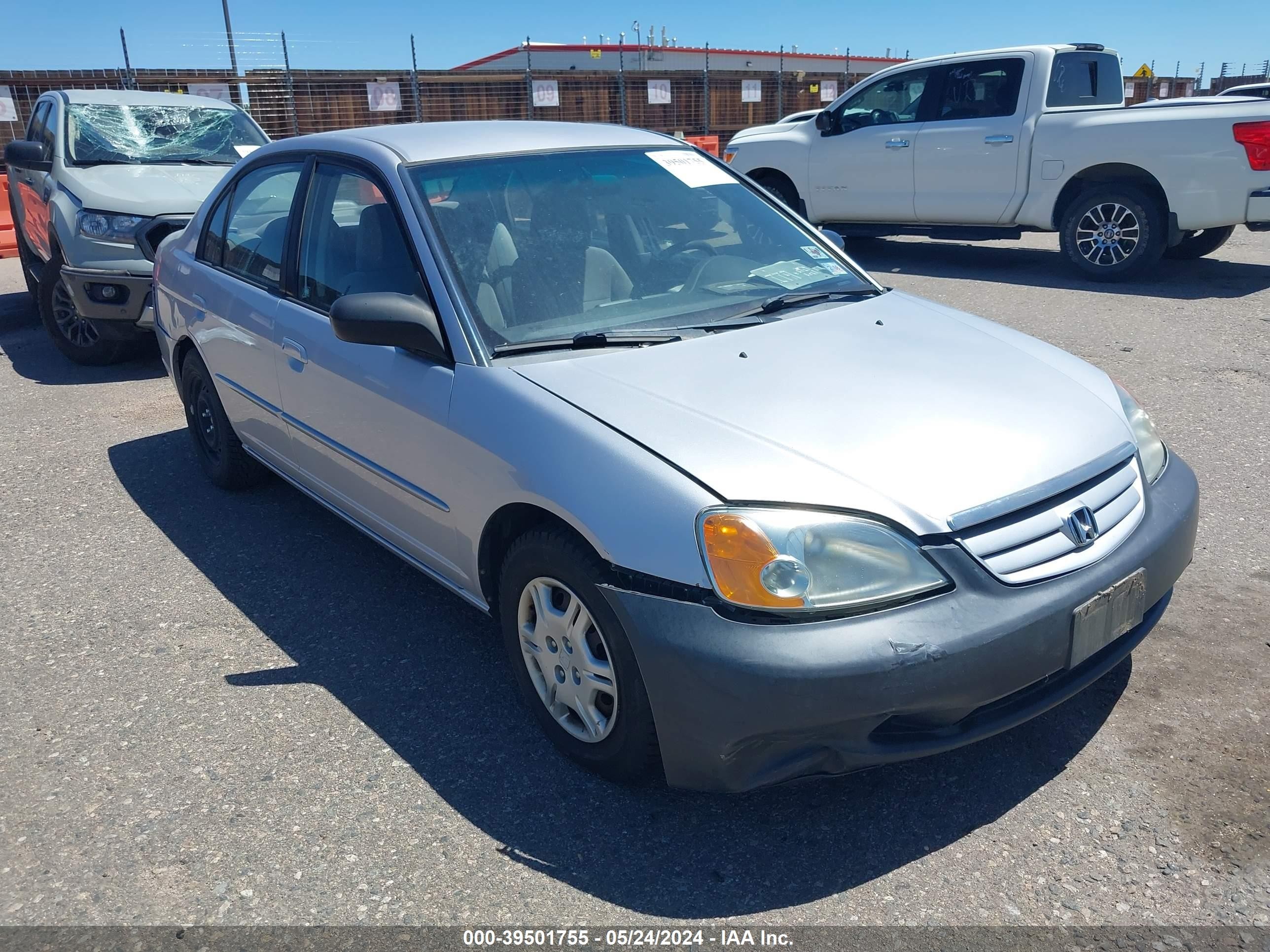 HONDA CIVIC 2002 1hges16572l034724