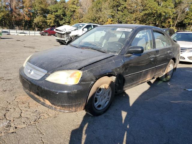 HONDA CIVIC 2002 1hges16572l053662