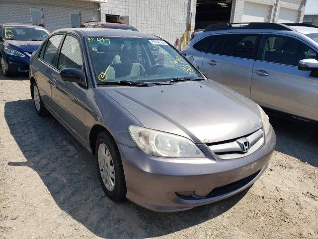 HONDA CIVIC LX 2005 1hges16575l020360