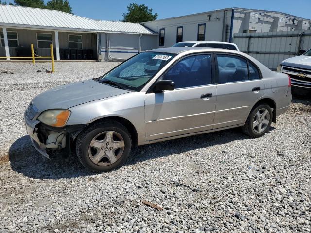 HONDA CIVIC LX 2001 1hges16581l017459