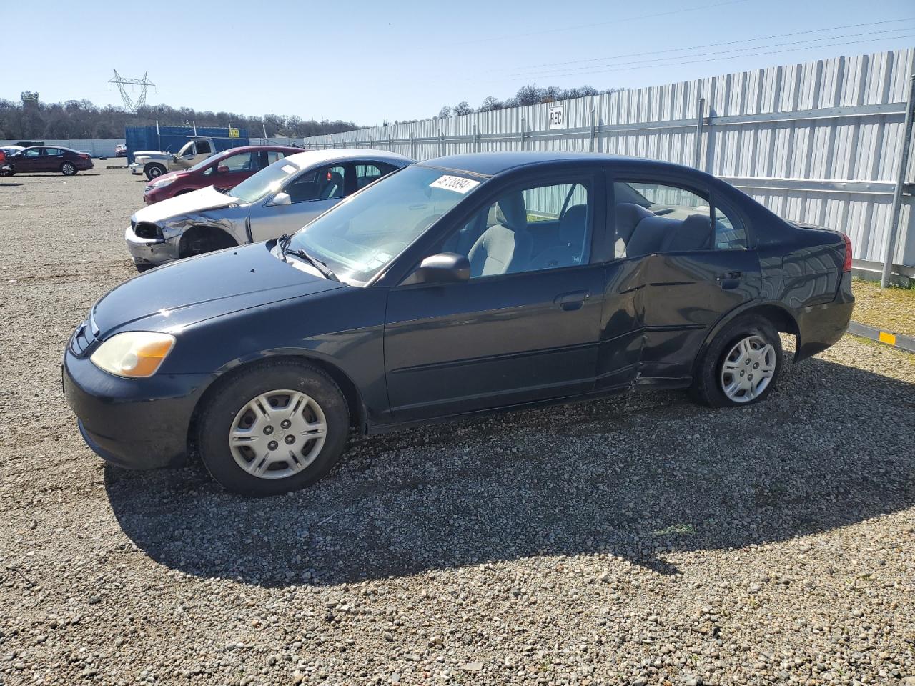 HONDA CIVIC 2001 1hges16581l062367