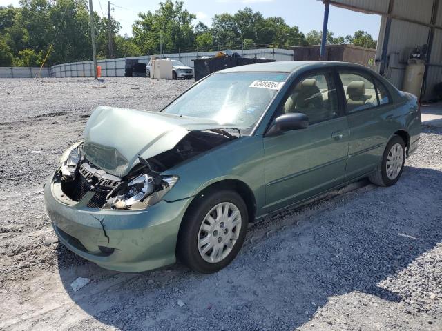 HONDA CIVIC LX 2004 1hges16584l016090