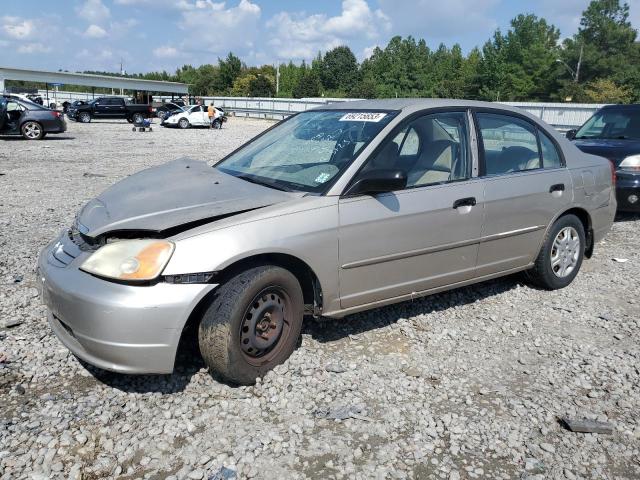 HONDA CIVIC LX 2001 1hges16591l005322