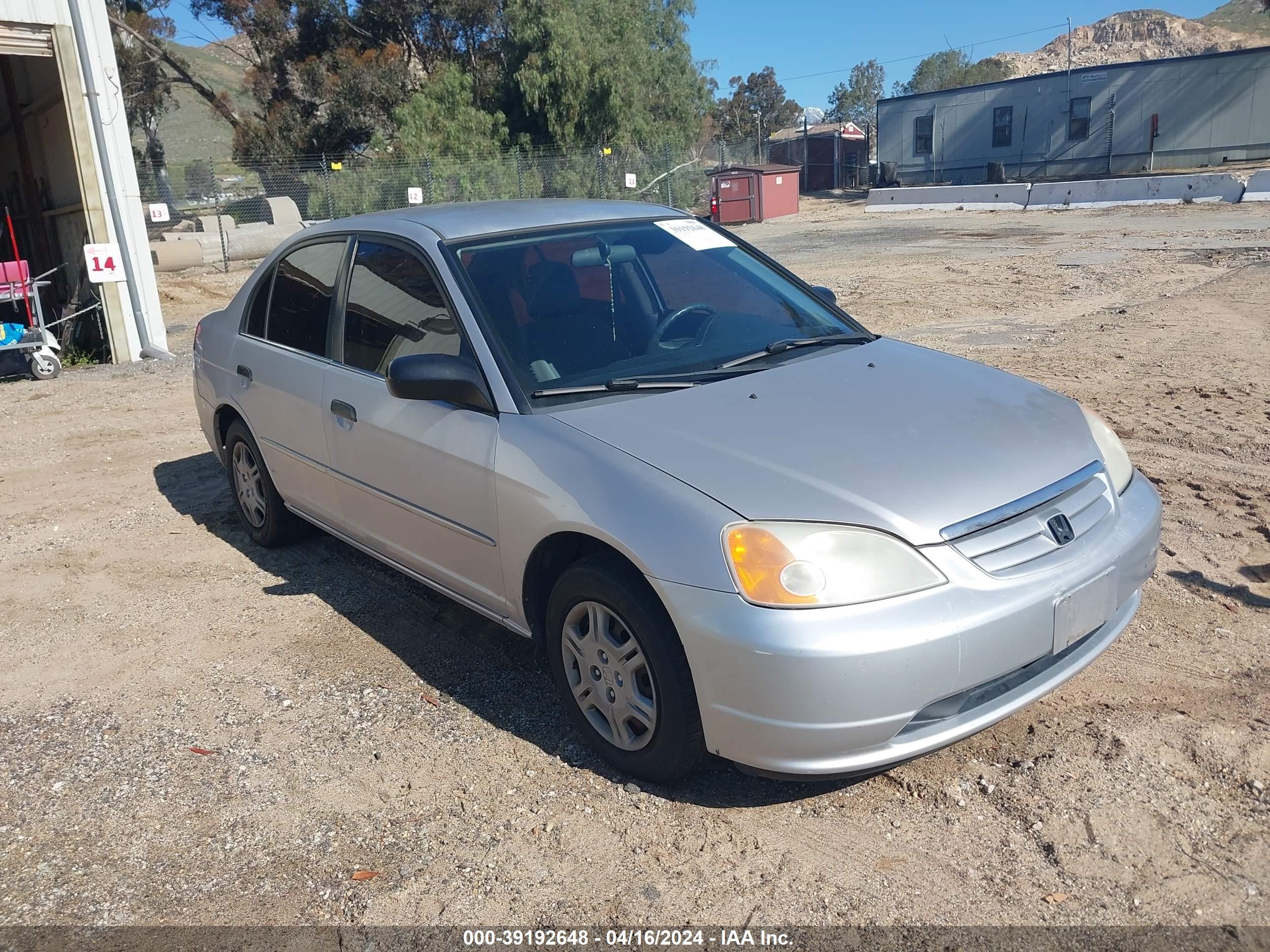 HONDA CIVIC 2001 1hges16591l026493