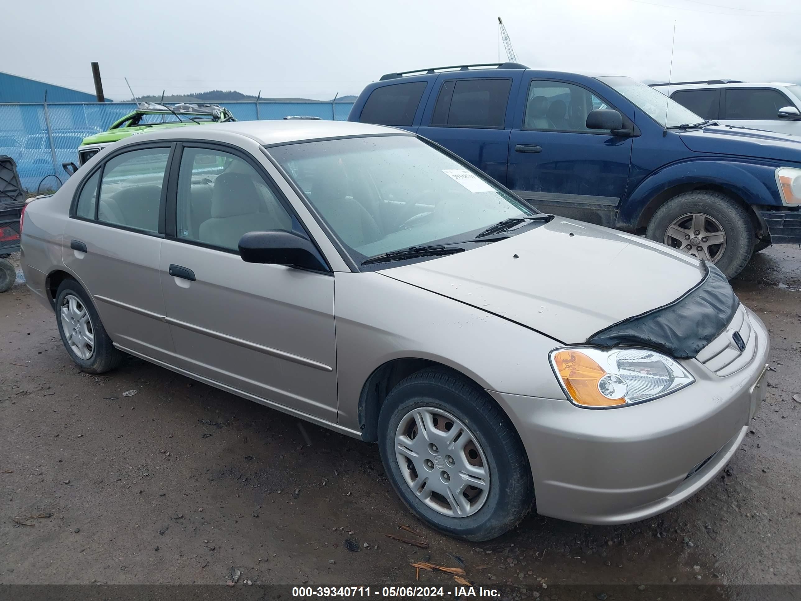 HONDA CIVIC 2001 1hges16591l030835