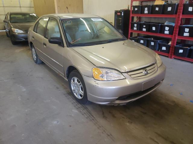 HONDA CIVIC LX 2001 1hges16591l070865