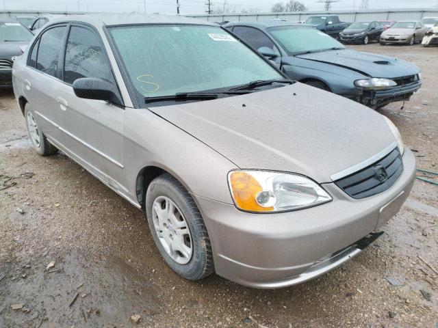 HONDA CIVIC LX 2002 1hges16592l058698