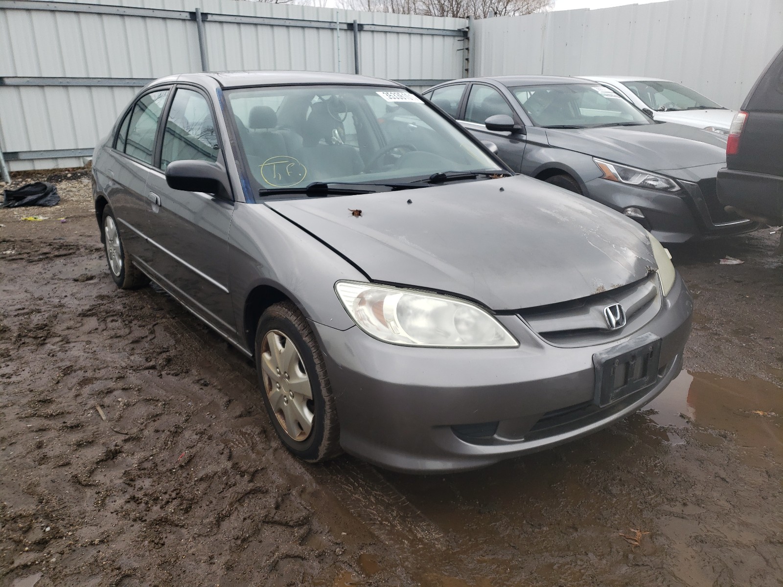 HONDA CIVIC LX 2004 1hges16594l021931