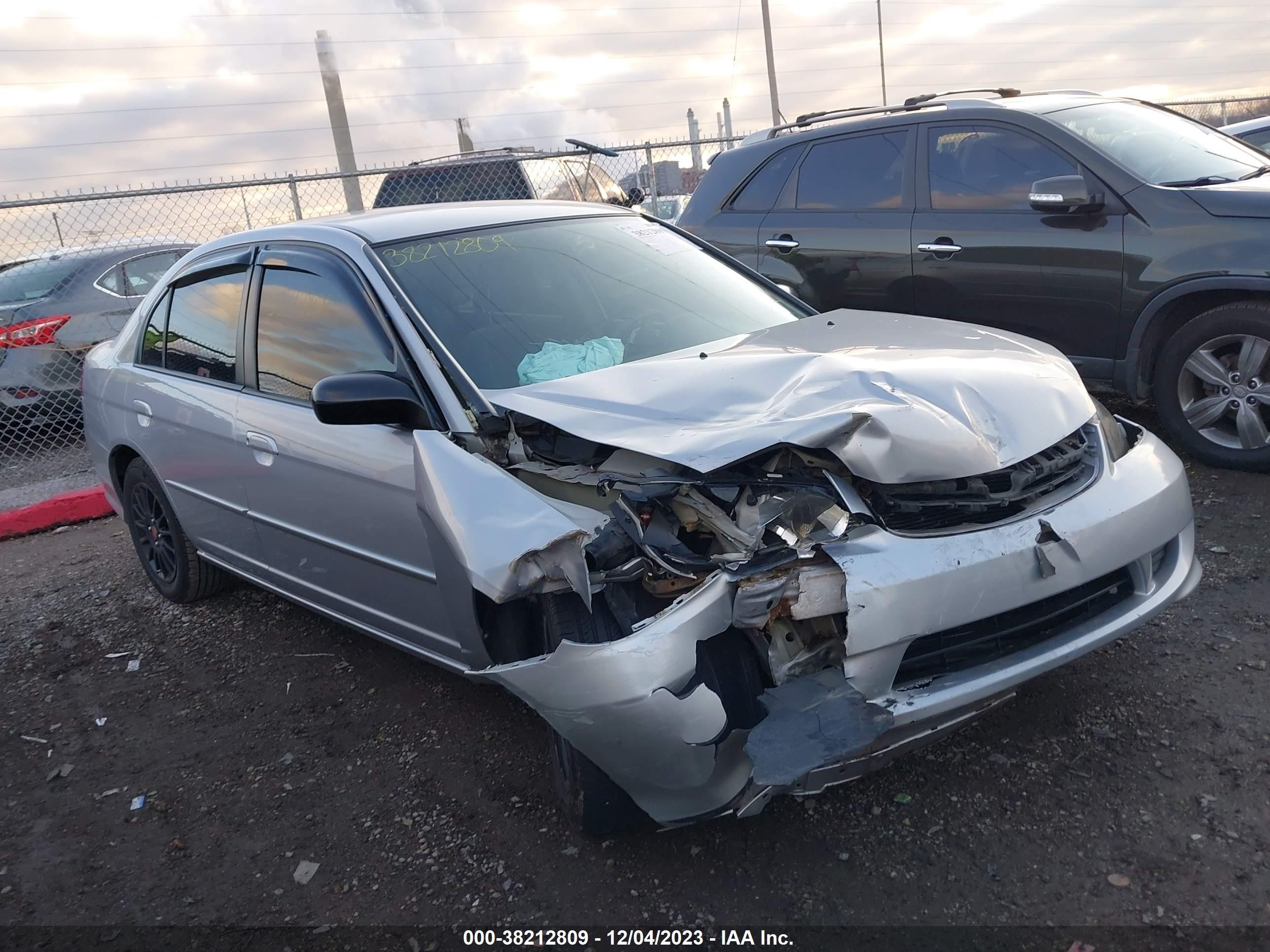 HONDA CIVIC 2005 1hges16595l013054