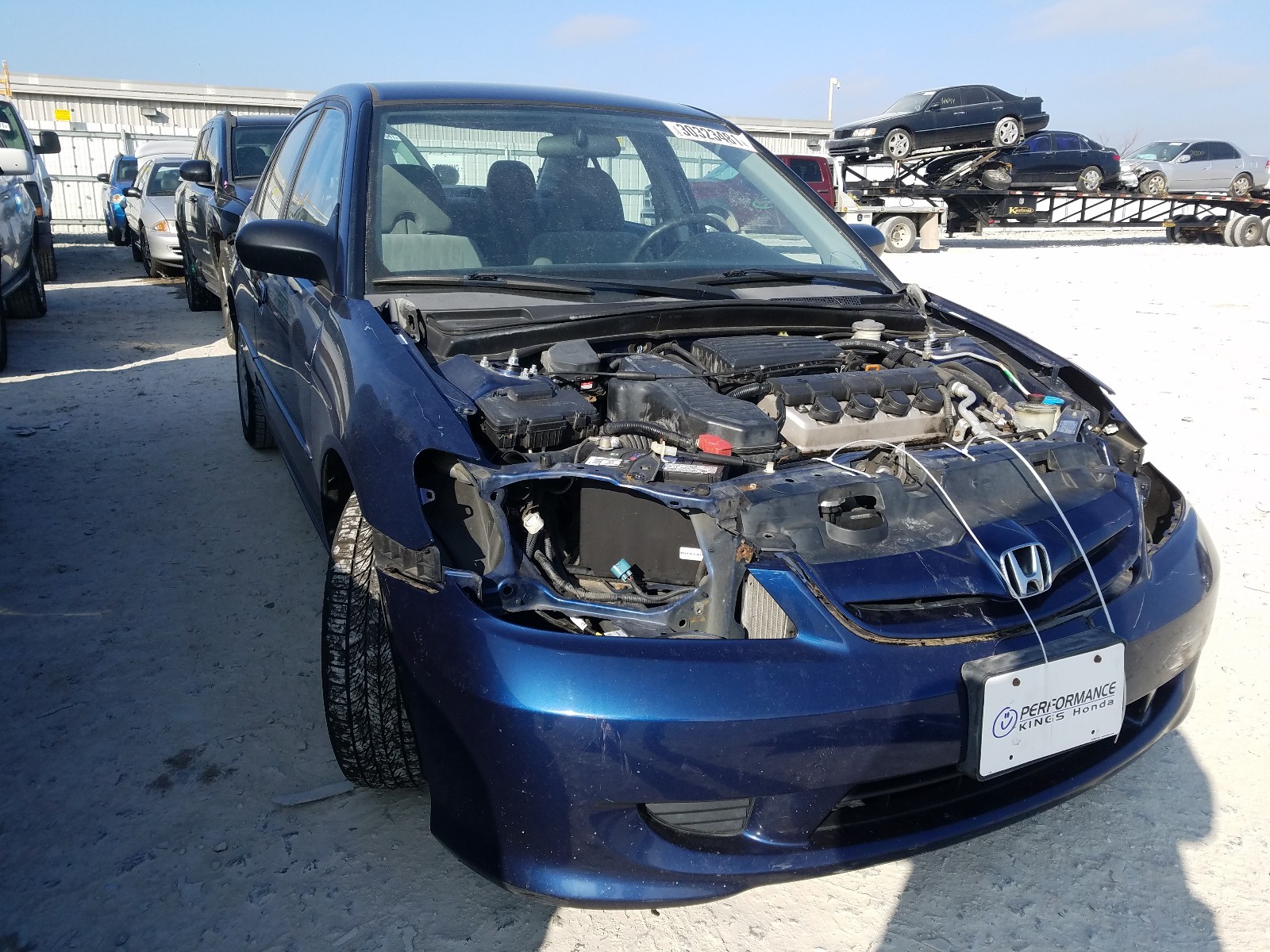 HONDA CIVIC LX 2005 1hges16595l020022