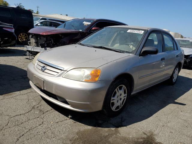 HONDA CIVIC LX 2001 1hges165x1l043075