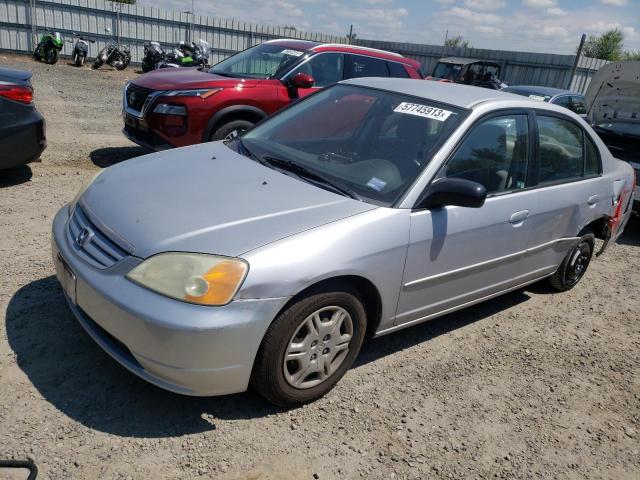 HONDA CIVIC LX 2002 1hges165x2l062047