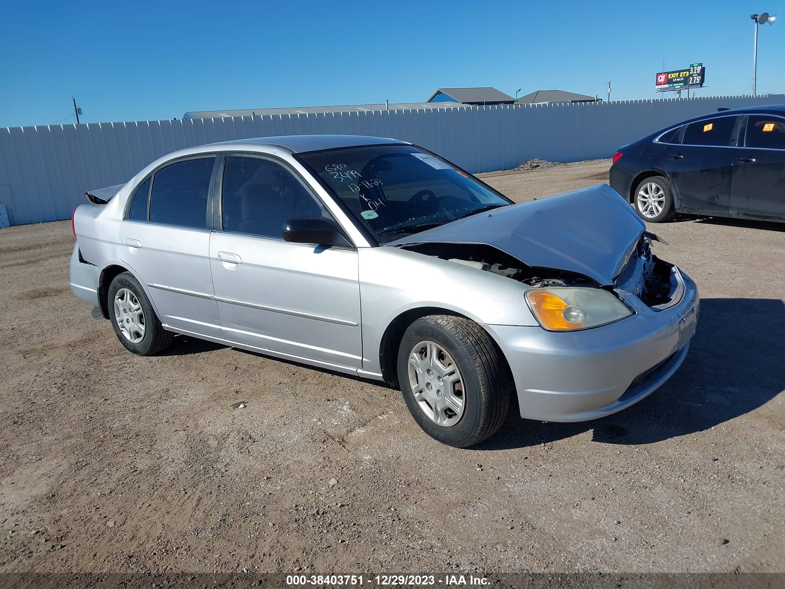 HONDA CIVIC 2002 1hges16612l011660