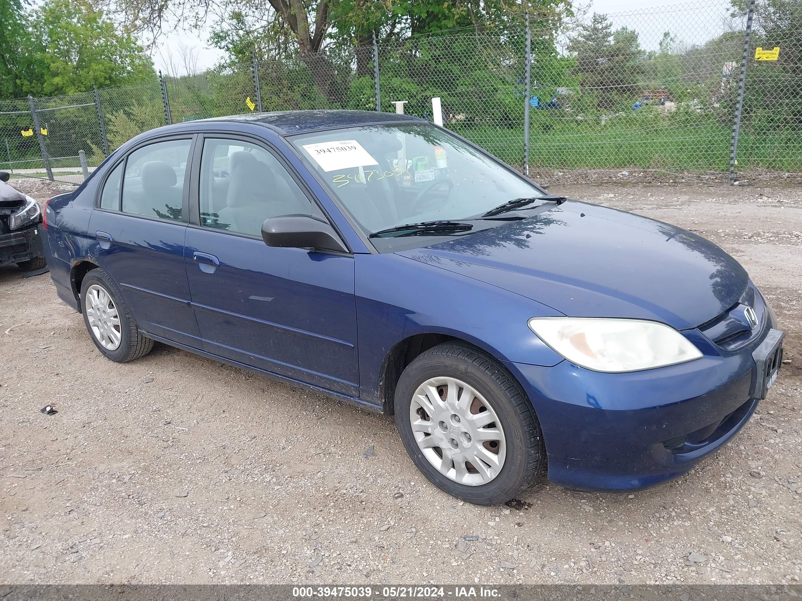 HONDA CIVIC 2004 1hges16684l021170