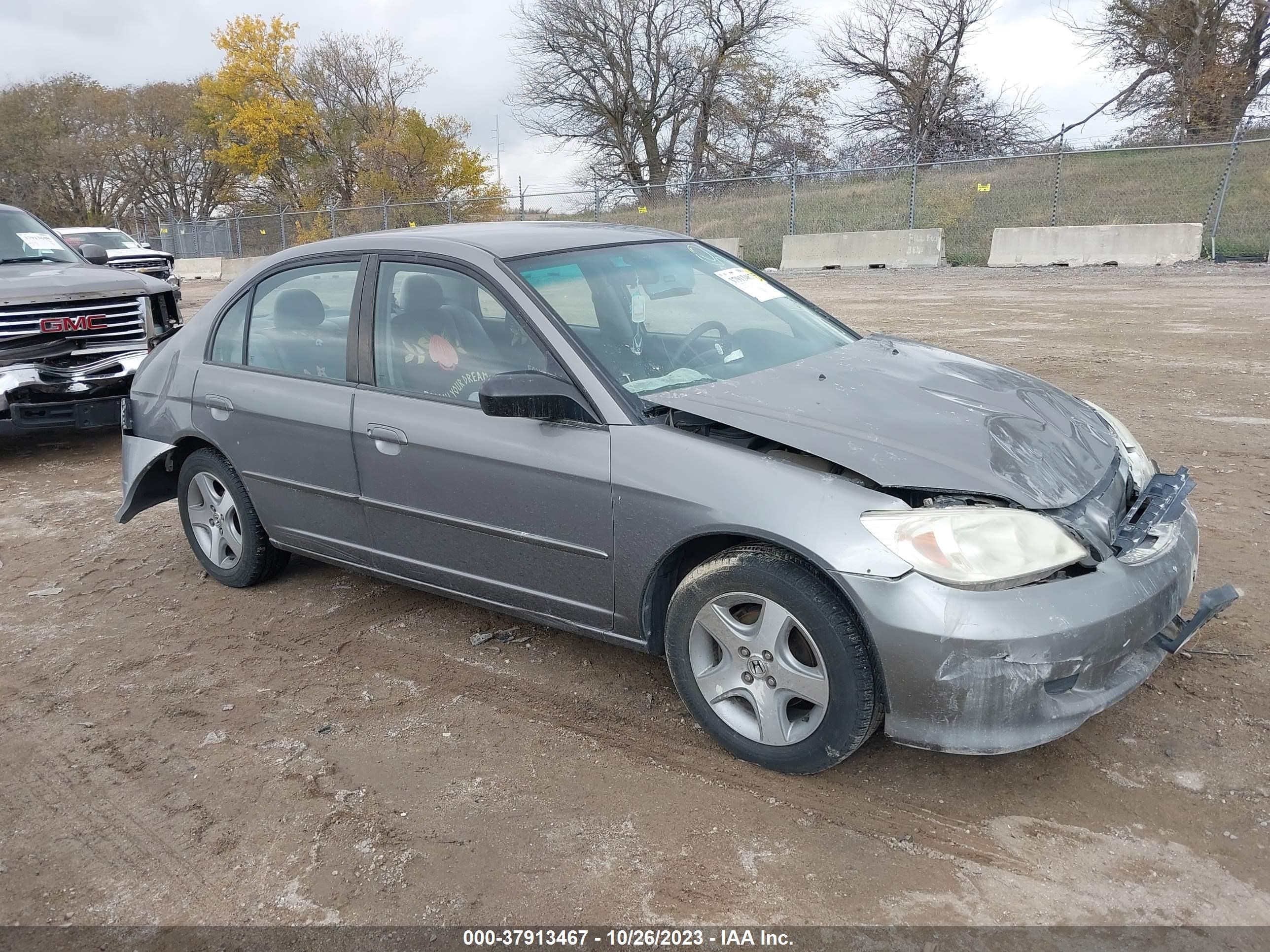 HONDA CIVIC 2004 1hges16944l014808