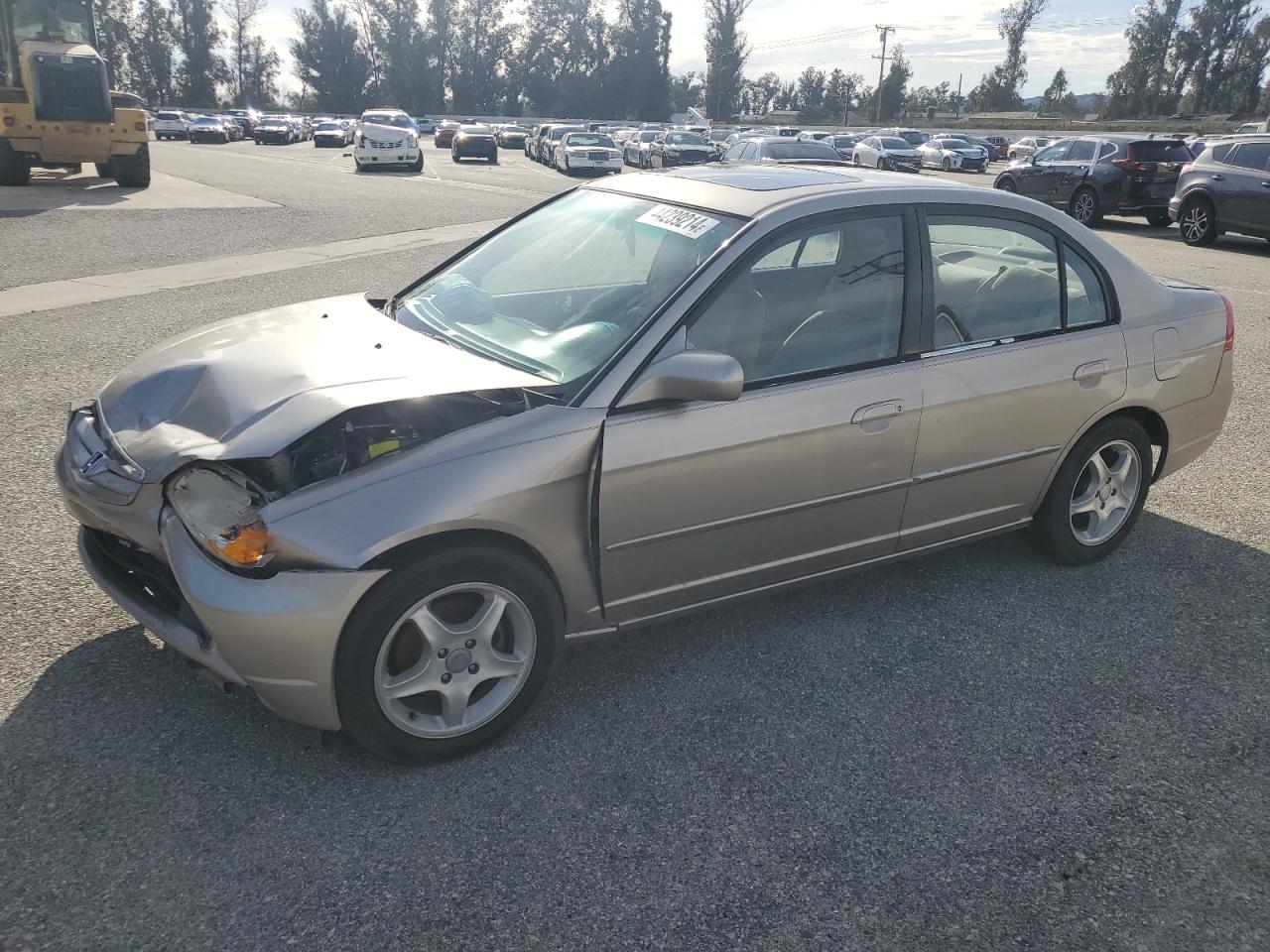 HONDA CIVIC 2001 1hges25701l003449