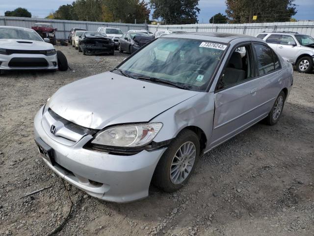 HONDA CIVIC 2005 1hges25705l007393