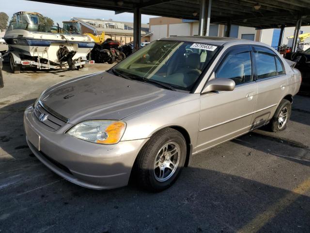 HONDA CIVIC 2002 1hges25712l035750