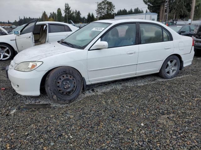 HONDA CIVIC EX 2004 1hges25734l017818