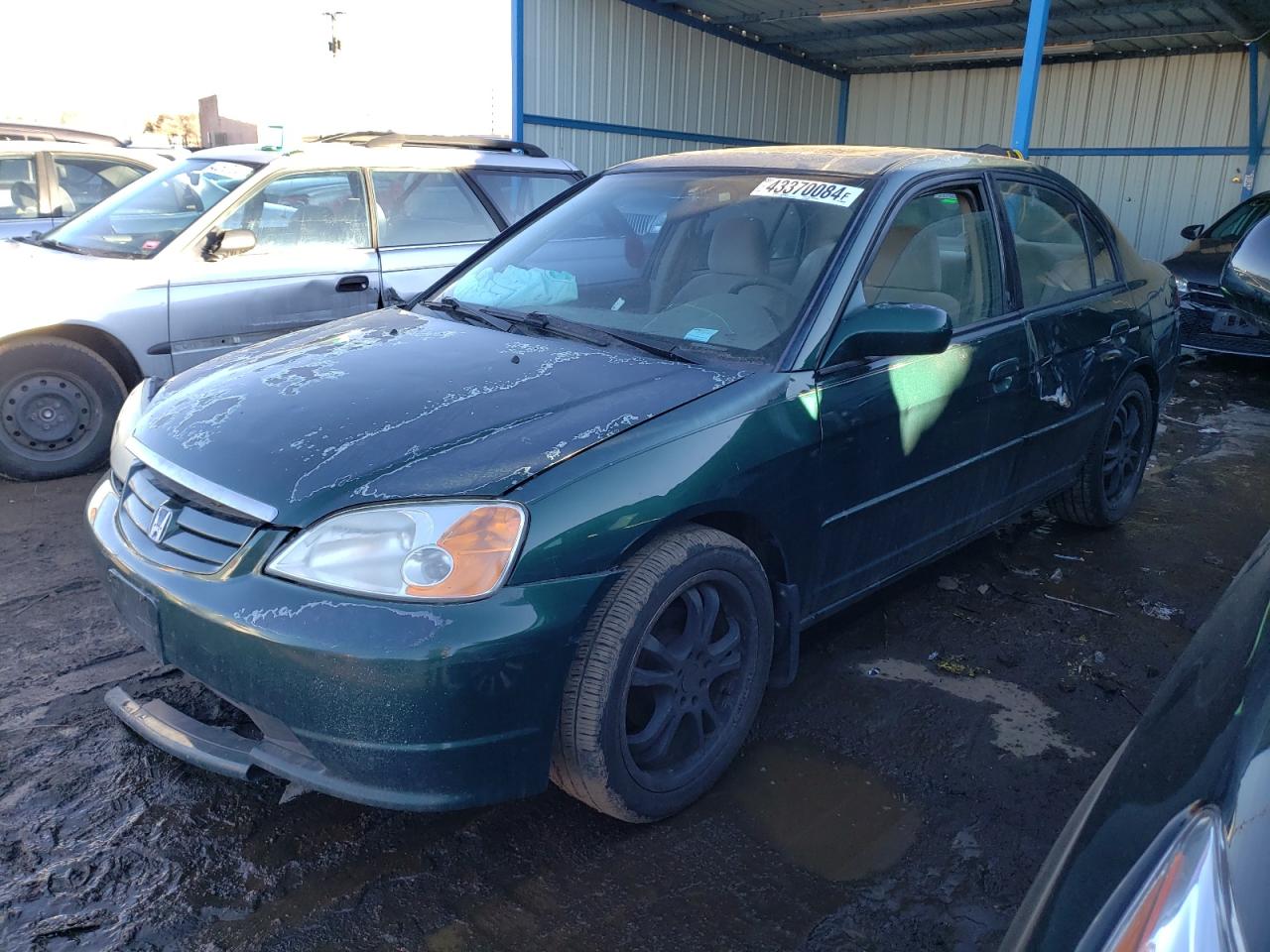 HONDA CIVIC 2001 1hges25771l049652