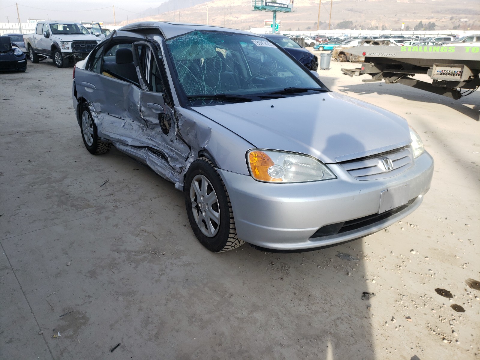 HONDA CIVIC EX 2003 1hges25773l022020