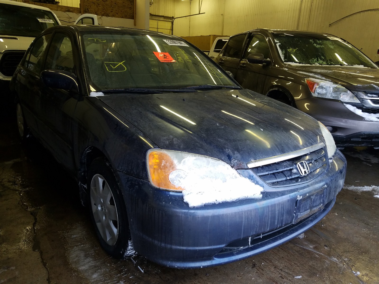 HONDA CIVIC EX 2002 1hges25782l057261