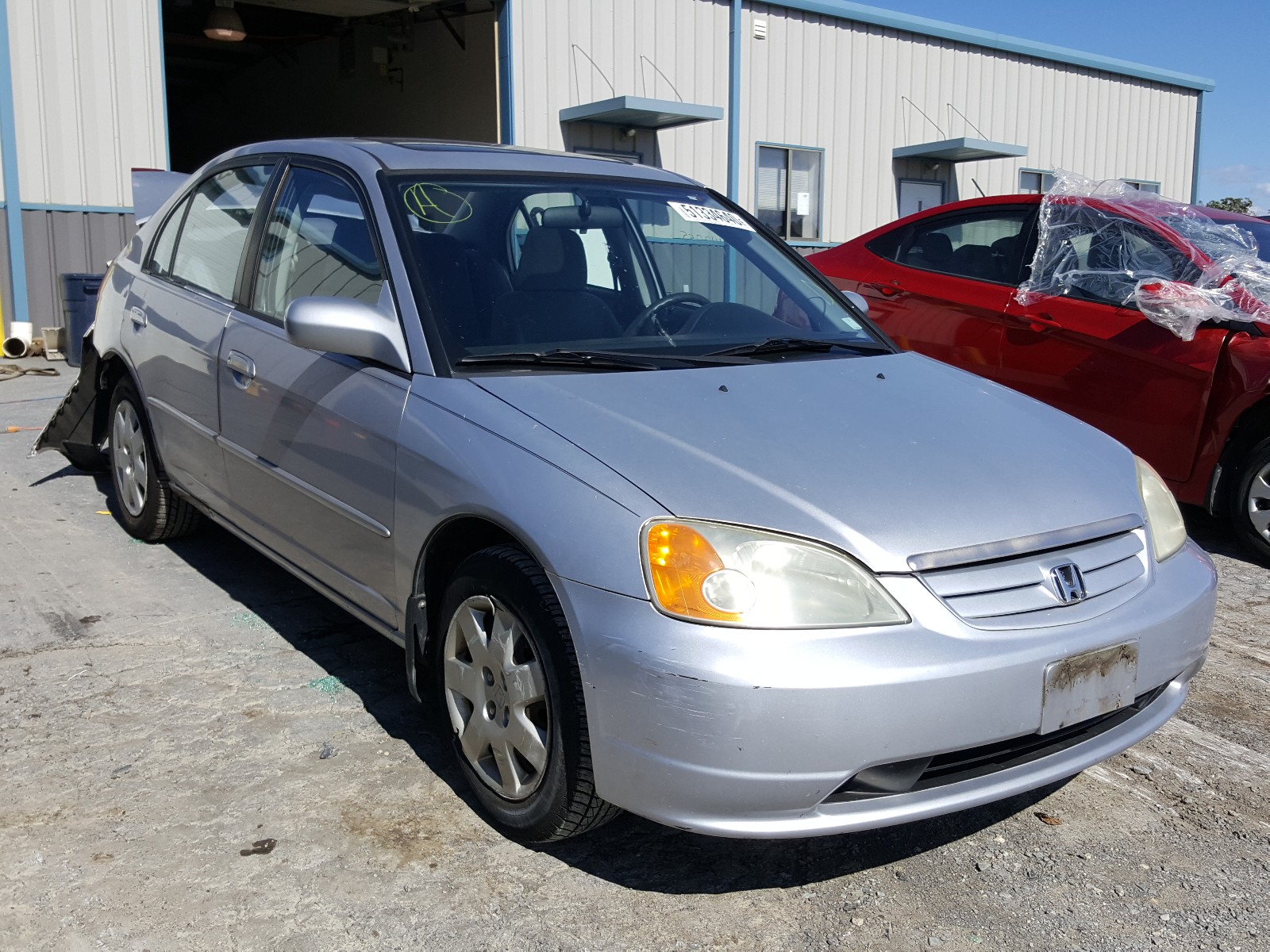 HONDA CIVIC EX 2002 1hges25792l002110