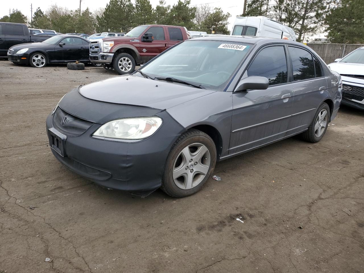 HONDA CIVIC 2004 1hges25864l023878