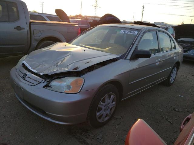 HONDA CIVIC 2003 1hges26703l002075