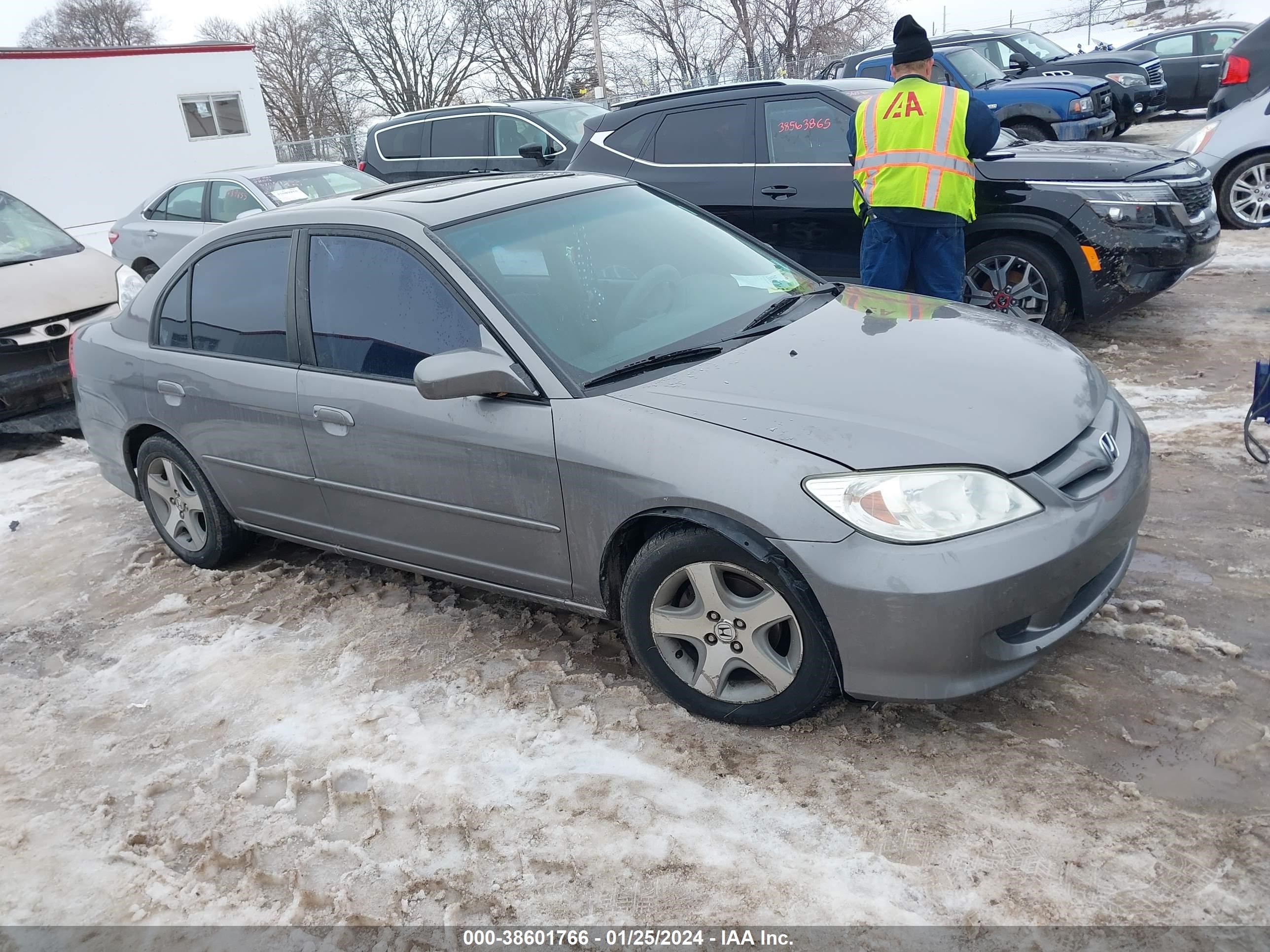 HONDA CIVIC 2005 1hges26705l018974