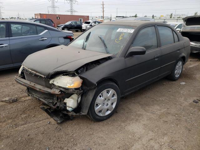 HONDA CIVIC EX 2002 1hges26722l071395