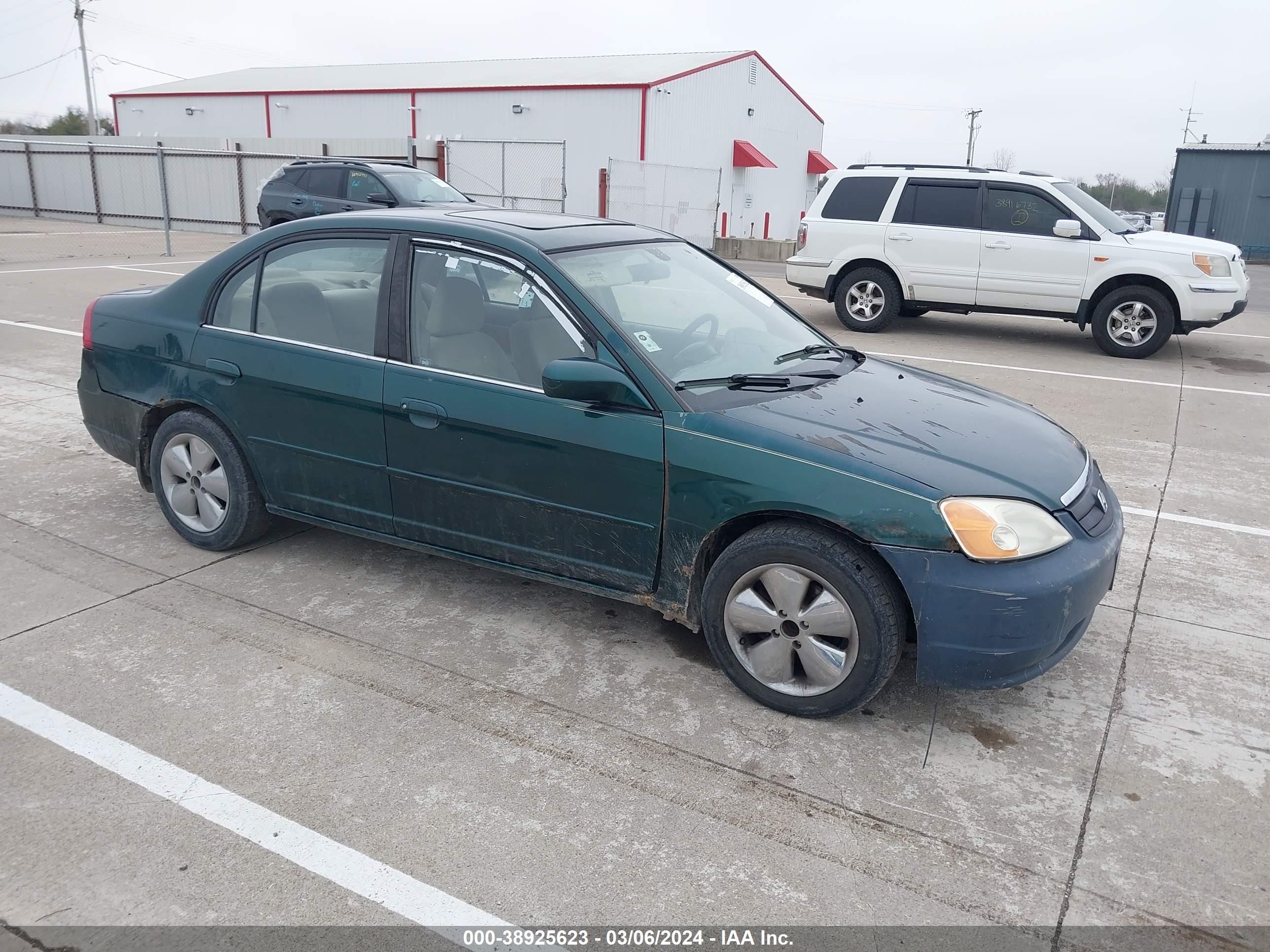 HONDA CIVIC 2002 1hges26732l009701