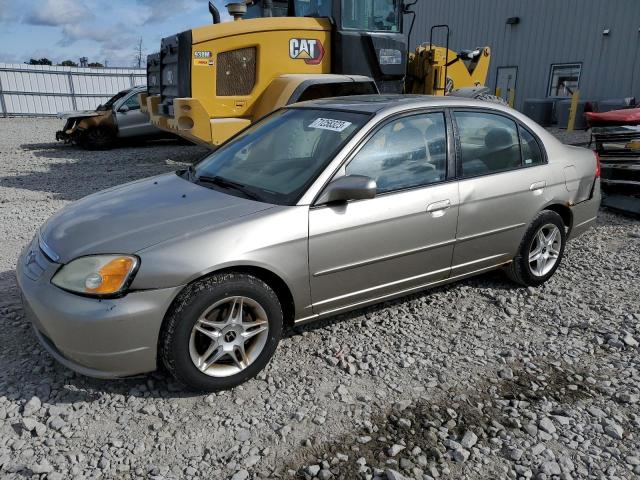 HONDA CIVIC EX 2003 1hges26733l018349