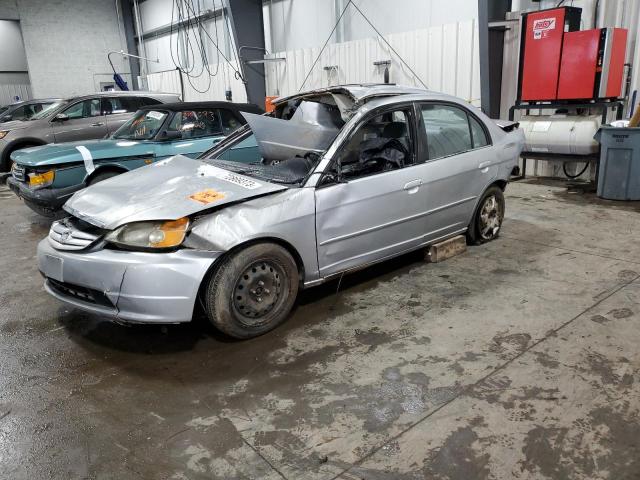 HONDA CIVIC 2001 1hges26741l066262