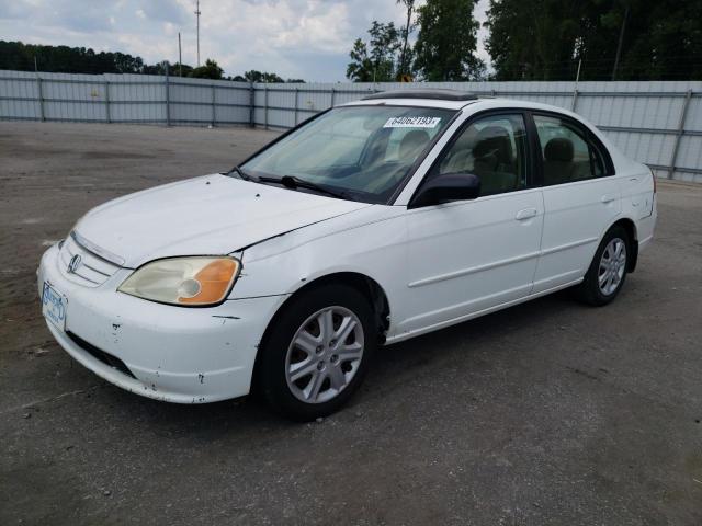 HONDA CIVIC EX 2003 1hges26743l006792