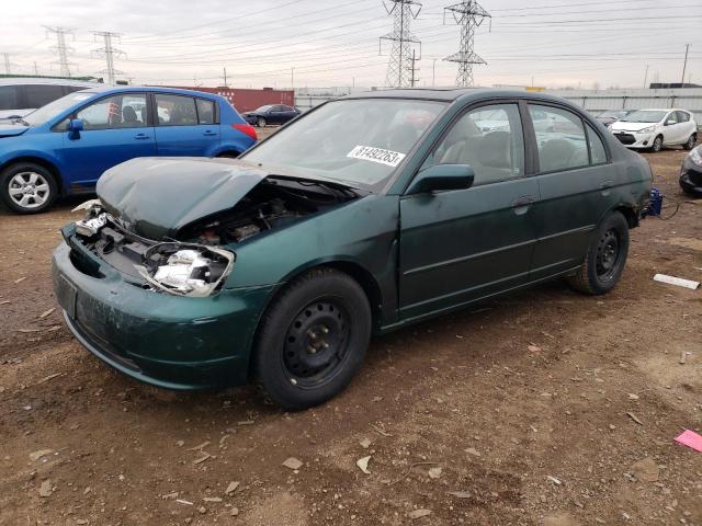 HONDA CIVIC 2001 1hges26751l076704