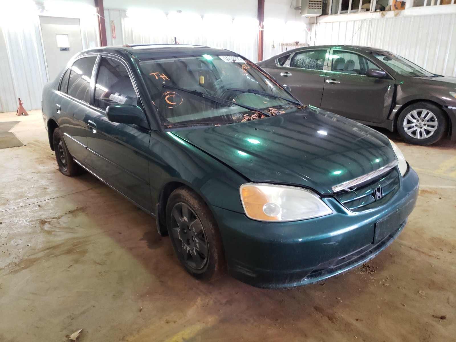 HONDA CIVIC EX 2002 1hges26752l002927