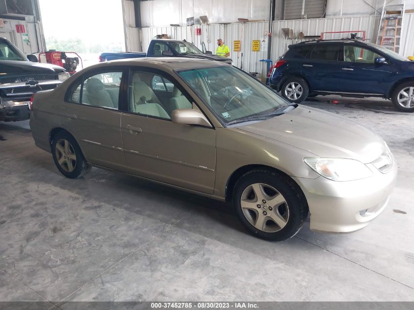 HONDA CIVIC 2005 1hges26755l014158