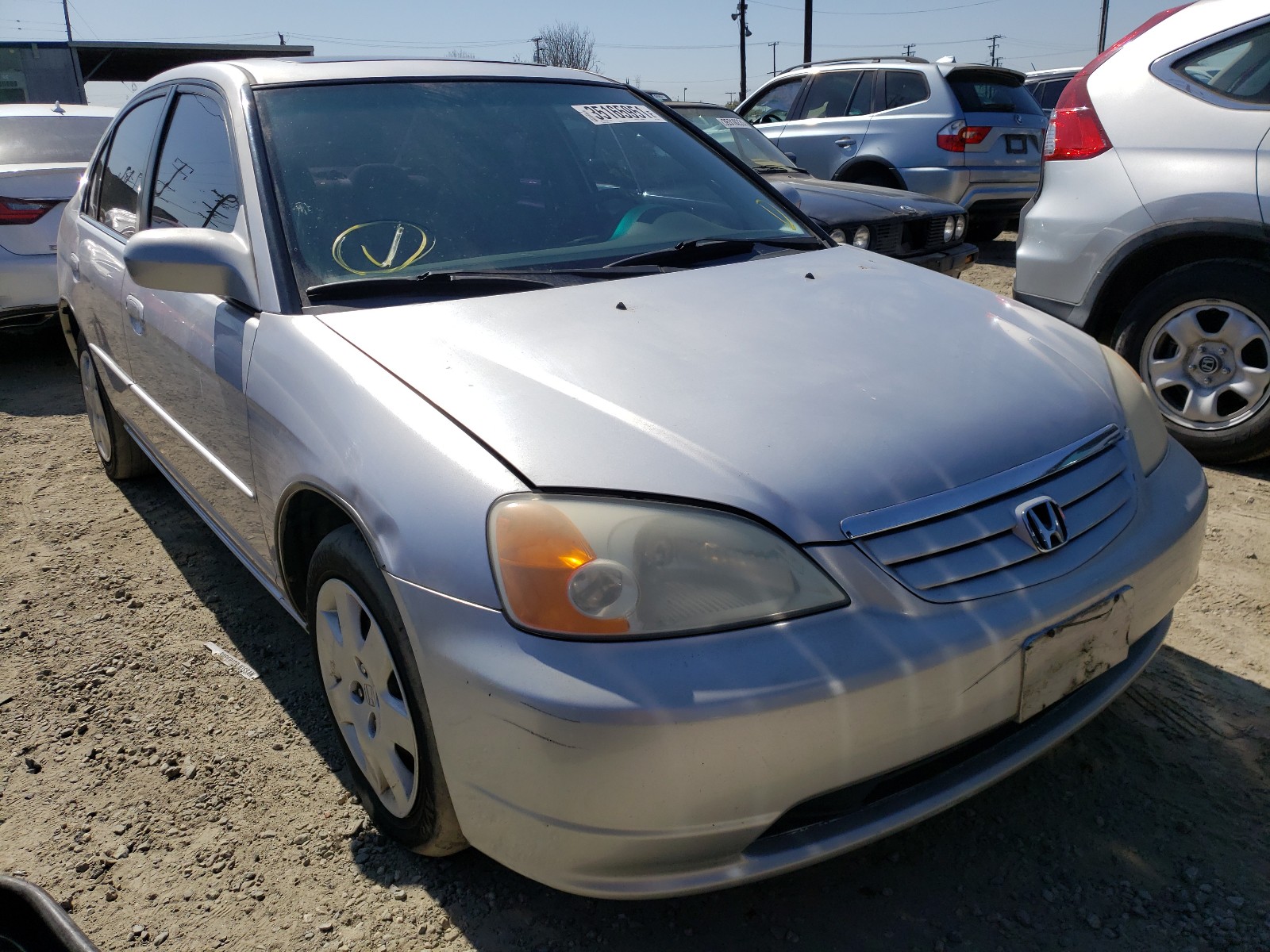 HONDA CIVIC EX 2001 1hges26761l035966