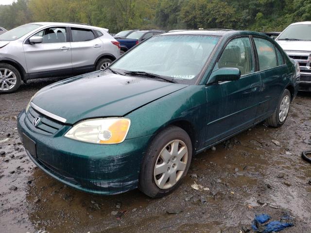 HONDA CIVIC EX 2001 1hges26761l054193