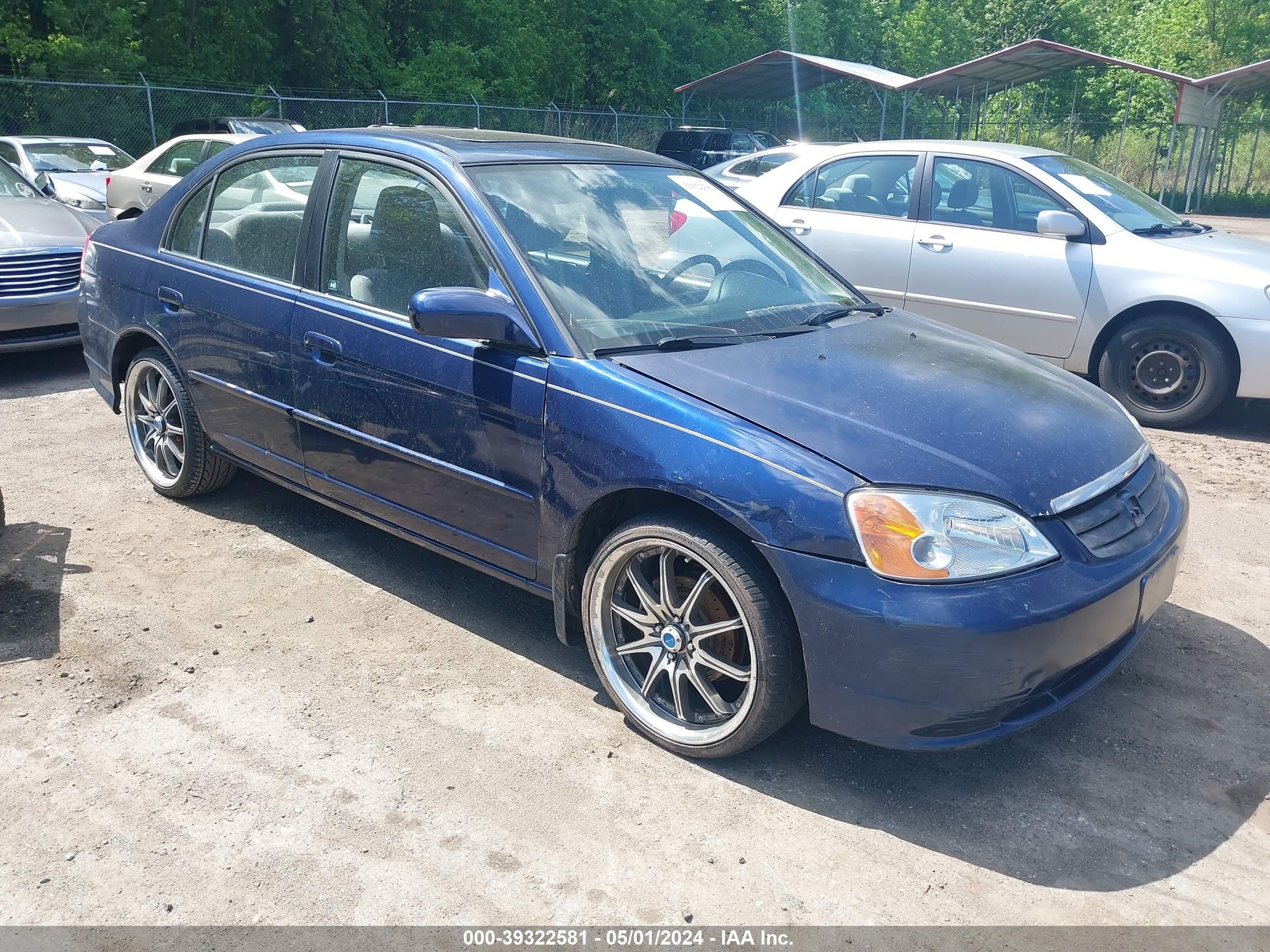 HONDA CIVIC 2002 1hges26762l021003